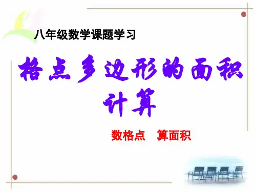 格点多边形的面积计算