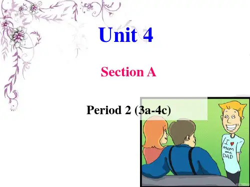 八年级下册_Unit_4_Why_don't_you_talk_to_your_parents_Section_A-2
