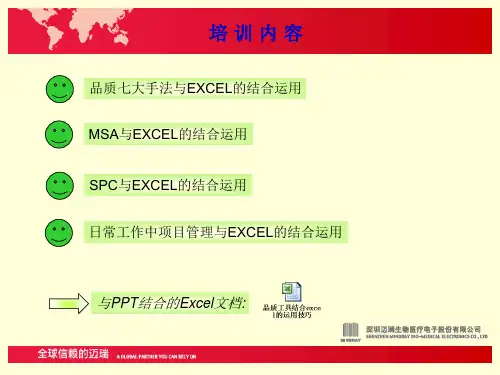 利用excel表格制作各种品质图表(QC7+MSA+SPC)