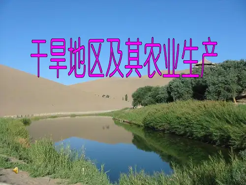 干旱地区及农业生产