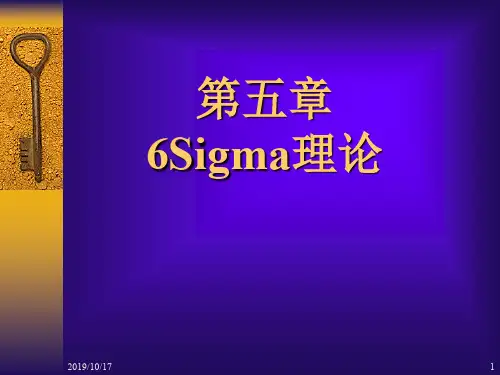 6Sigma的概述及实施案例(ppt 184页)