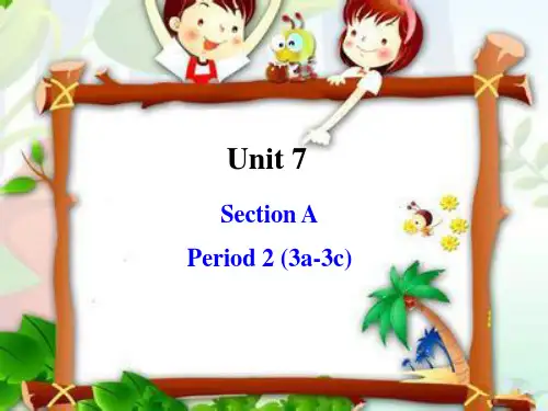 七年级英语上册《Unit 7 How much are these socks Section 》课件 A 3a-3c