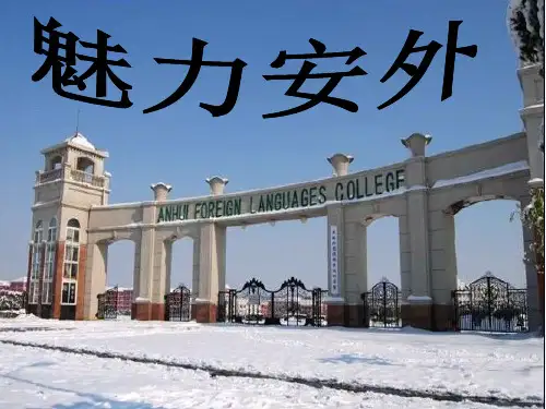 魅力安徽外国语学院