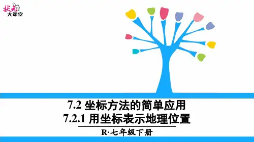 7.2.1 用坐标表示地理位置
