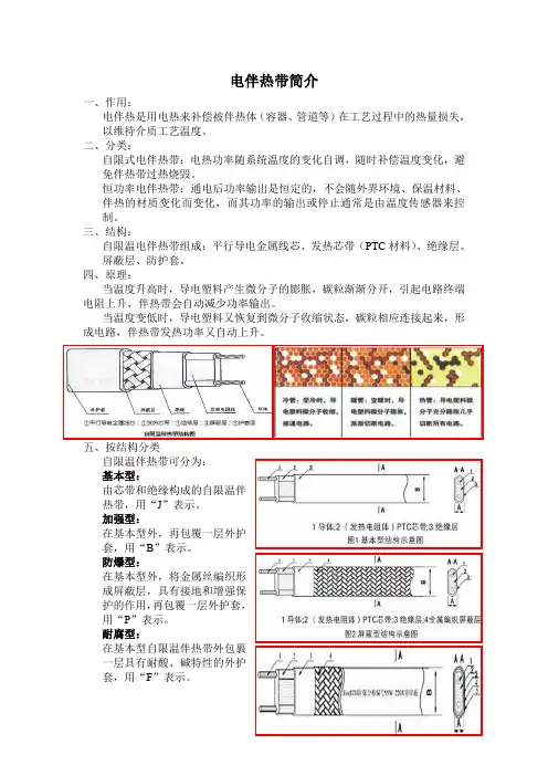 电伴热带原理及使用