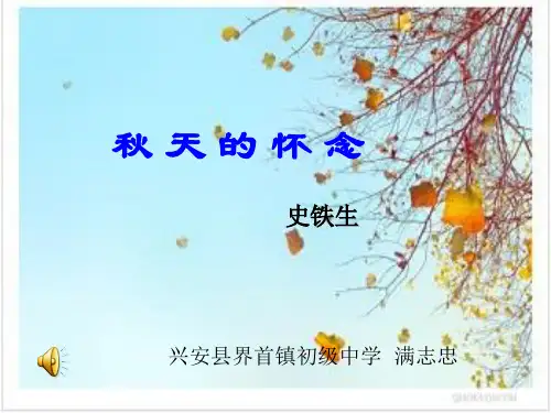 人教部编版七年级上册语文第二单元全部课件 (精选)