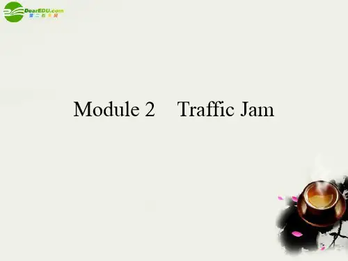 新课标2011高考英语一轮复习 Module2 Traffic Jam 课件 外研版必修4