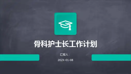 骨科护士长工作计划