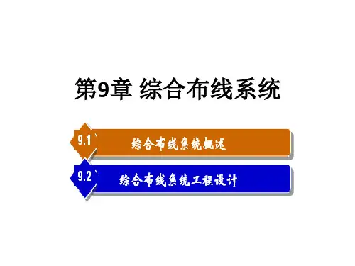 综合布线系统设计基础讲义205页(图文讲解)