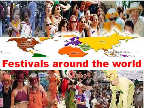 高一英语必修3Unit1Festivals around the world-Warming up and readingPPT 课件