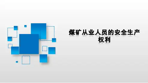 从业人员安全生产的权利