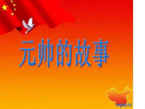 元帅的故事