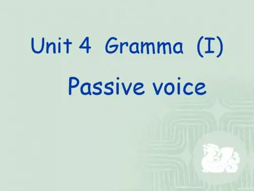 牛津版英语八年级下 Unit 4-5、6 (Grammar 1、2)课件