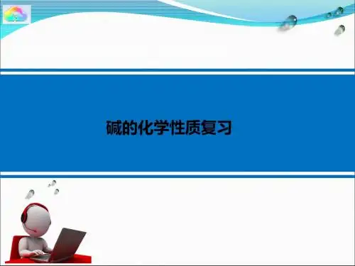 人教版九年级化学下册10.2  碱的化学性质复习( 31张PPT)