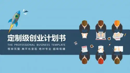 定制级创业计划书PPT模板