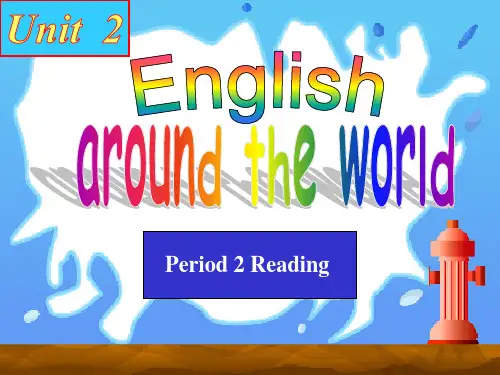 高中英语人教版备课资料包：必修1 Unit 2课件 Reading 2
