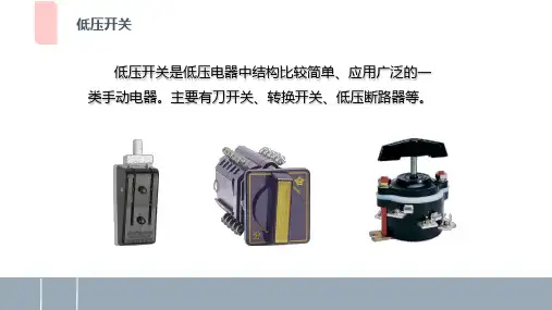 1.2.11.2低压开关PLC电气控制技术