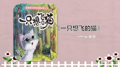 小学语文二年级上册《一只想飞的猫》教学课件