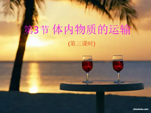 浙教版初中科学九年级上册  4.3  体内物质的运输 (第三课时)  (共20张PPT)