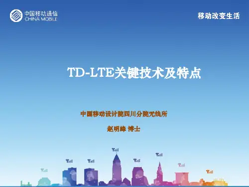 TD-LTE关键技术及特点讲义(PPT 53页)