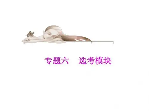 高考物理二轮课件(典例尝试 整理归纳 预测演练)：碰撞与动量守恒 近代物理初步(63ppt)