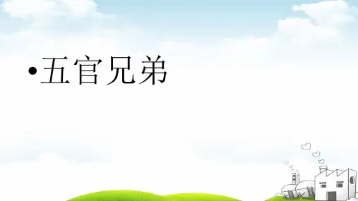 一年级上册科学课件：五官兄弟