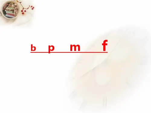 《bpmf》课件(共14张PPT)
