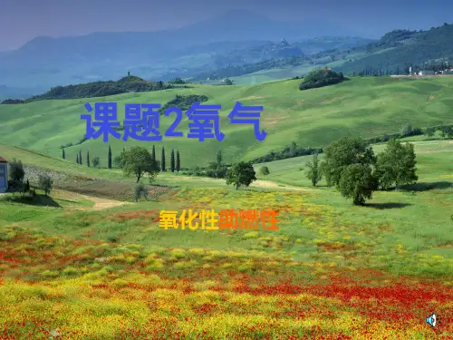 人教版九年级化学上册-第二单元课题2氧气