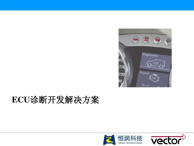 ECU诊断开发解决方案