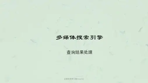 多媒体搜索引擎DriveHQ课件