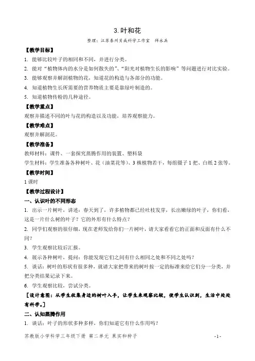 3.叶和花 (1)