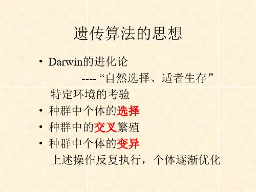遗传算法的实例ppt课件.ppt