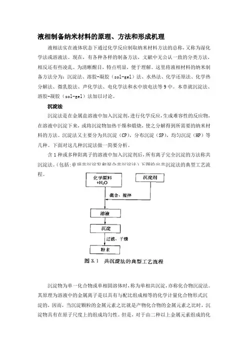 物理气相沉淀和化学气相沉积法