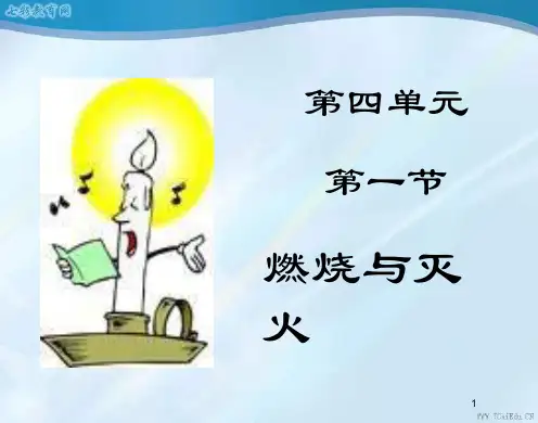 化学九年级上鲁教版4.1燃烧和灭火课件(二).