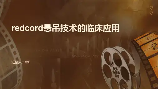 redcord悬吊技术的临床应用