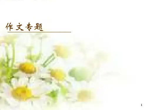 记叙文训练一：写出事件的波澜ppt课件