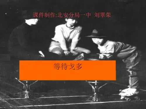 等待戈多 PPT课件 15 人教版
