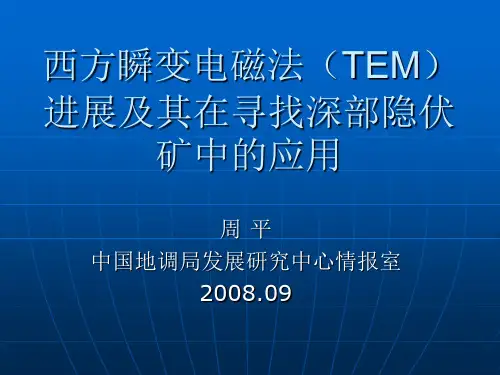 国外瞬变电磁法