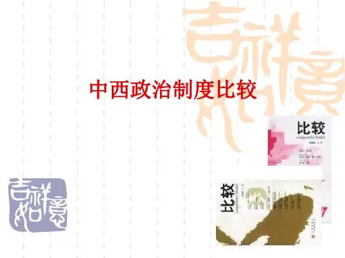 中西政治制度比较
