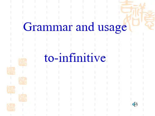 牛津译林版 必修5 unit1 Grammarandusage (共24张PPT)