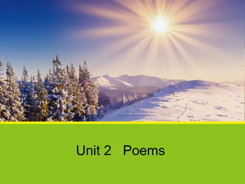 高中英语选修6课件：Unit 2 Using language 1