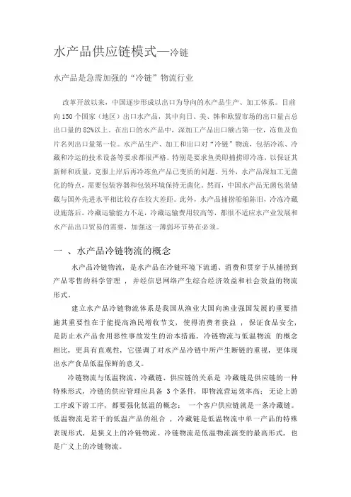 水产品供应链