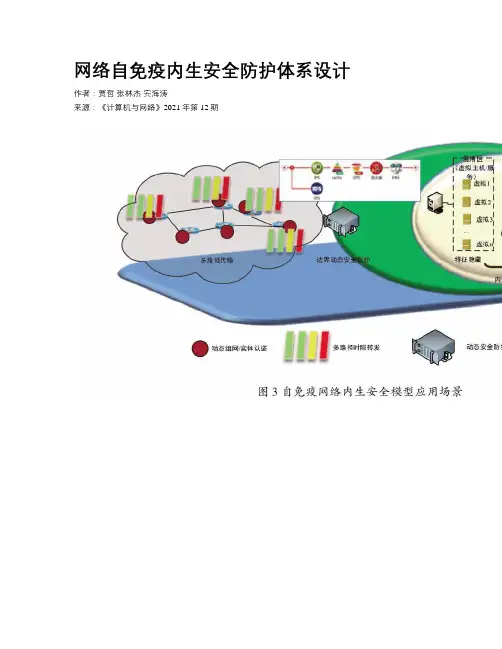 网络自免疫内生安全防护体系设计