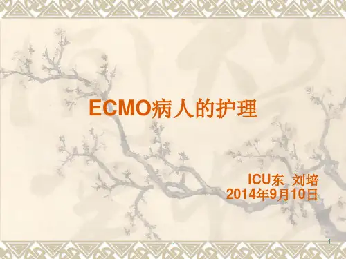 学习资料ECMO病人的护理.ppt