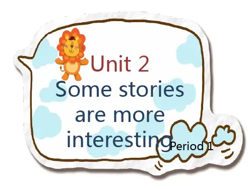 湘少版六下unit 2Some stories are more interesting