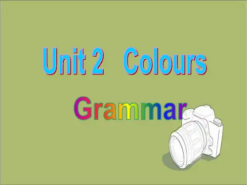 牛津译林版九年级英语上册Unit2 Grammar课件