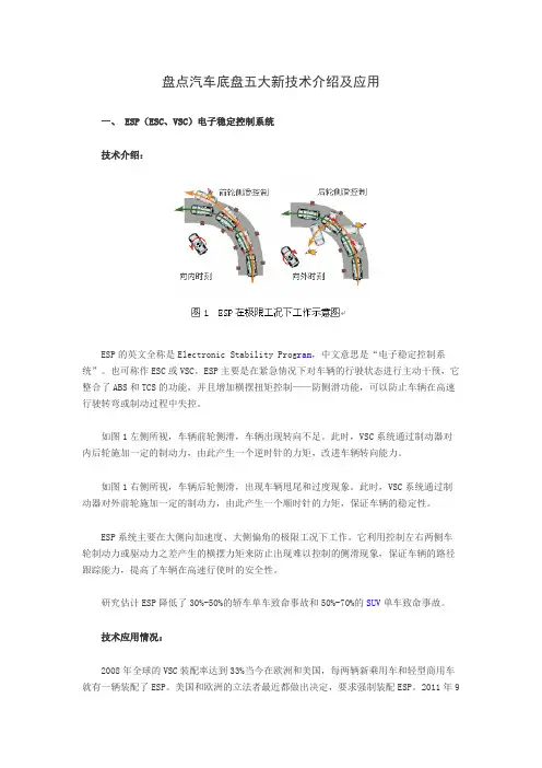 盘点汽车底盘五大新技术介绍及应用