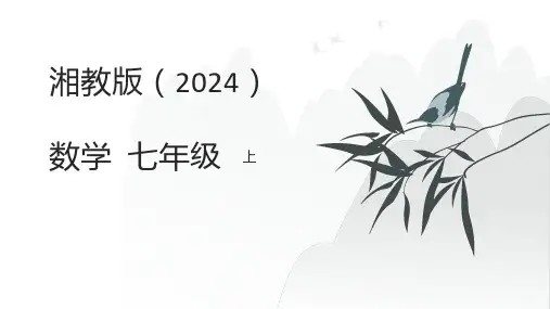 2.4 第2课时 整式的加减 课件(共15张PPT) 湘教版七年级数学上册