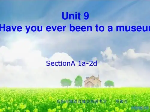 英语人教版八年级下册Unit9   Have you ever been to