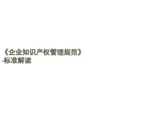 知识产权体系解读ppt课件